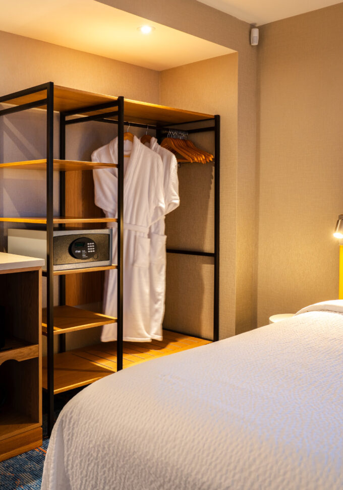 Standard Two Queen Room - wardrobe