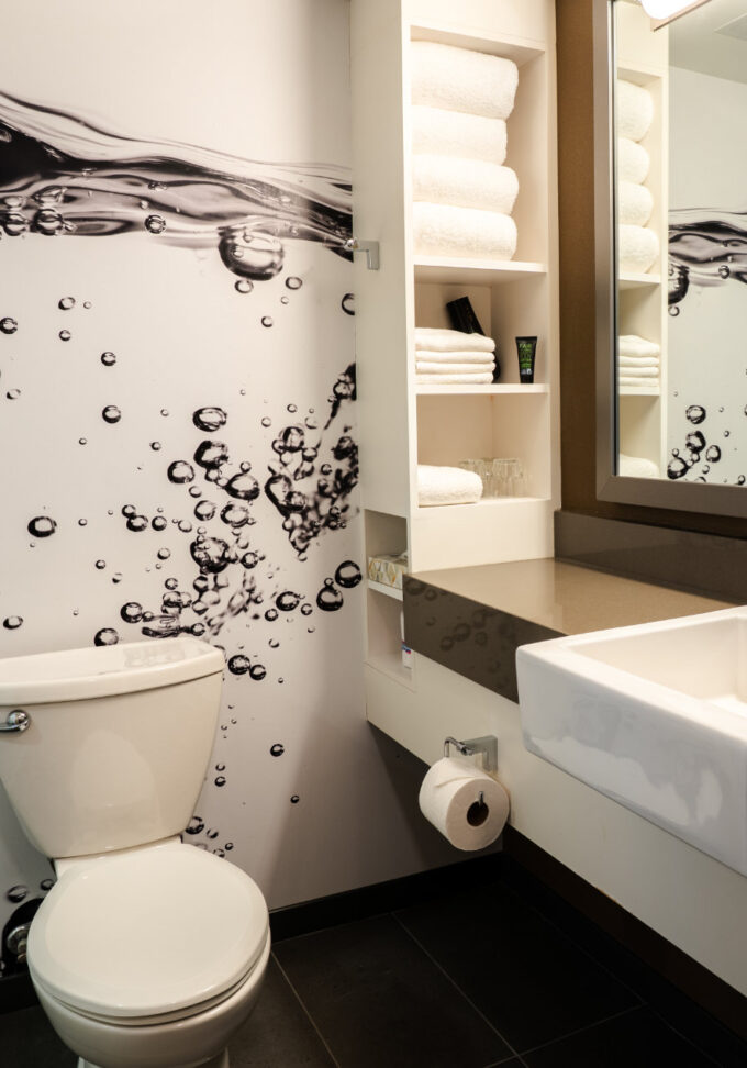 Superior Two Queen Room Bathroom